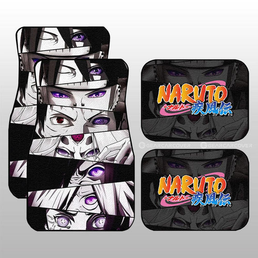 Rinnegan Eyes Car Floor Mats Custom Anime Car Accessories - Gearcarcover - 2