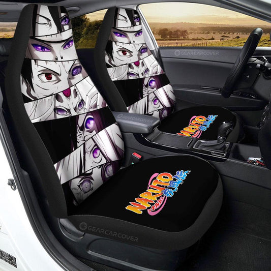 Rinnegan Eyes Car Seat Covers Custom Anime Car Accessories - Gearcarcover - 1