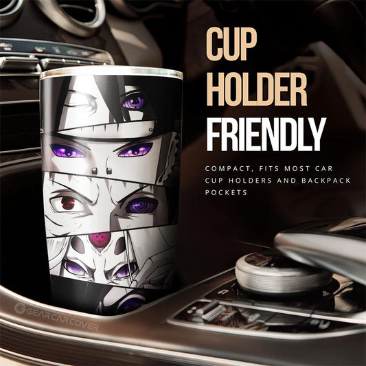 Rinnegan Eyes Tumbler Cup Custom Anime Car Accessories - Gearcarcover - 2