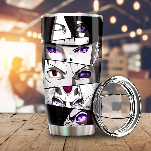 Rinnegan Eyes Tumbler Cup Custom Anime Car Accessories - Gearcarcover - 1