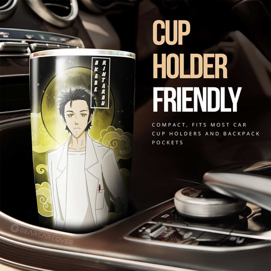 Rintarou Okabe Tumbler Cup Custom Car Accessories - Gearcarcover - 2