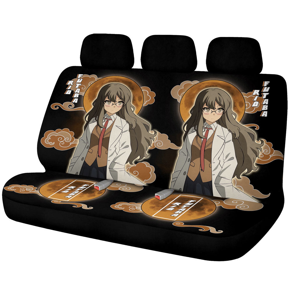 Rio Futaba Car Back Seat Covers Custom Bunny Girl Senpai Car Accessories - Gearcarcover - 1