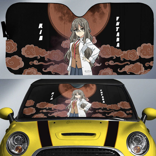 Rio Futaba Car Sunshade Custom Bunny Girl Senpai Car Accessories - Gearcarcover - 1