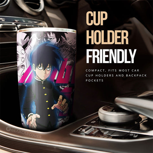 Ritsu Kageyama Tumbler Cup Custom Car Interior Accessories - Gearcarcover - 2