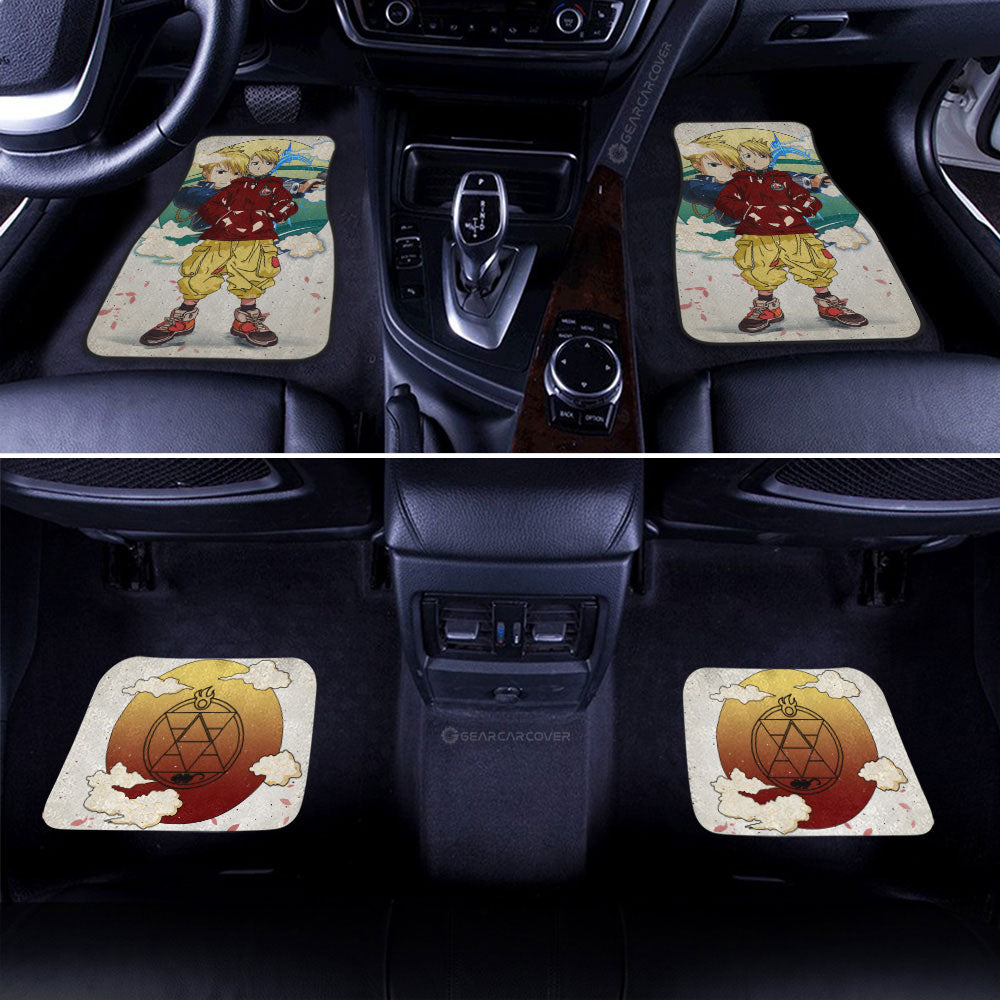Riza Hawkeye Car Floor Mats Anime Collection - Gearcarcover - 2