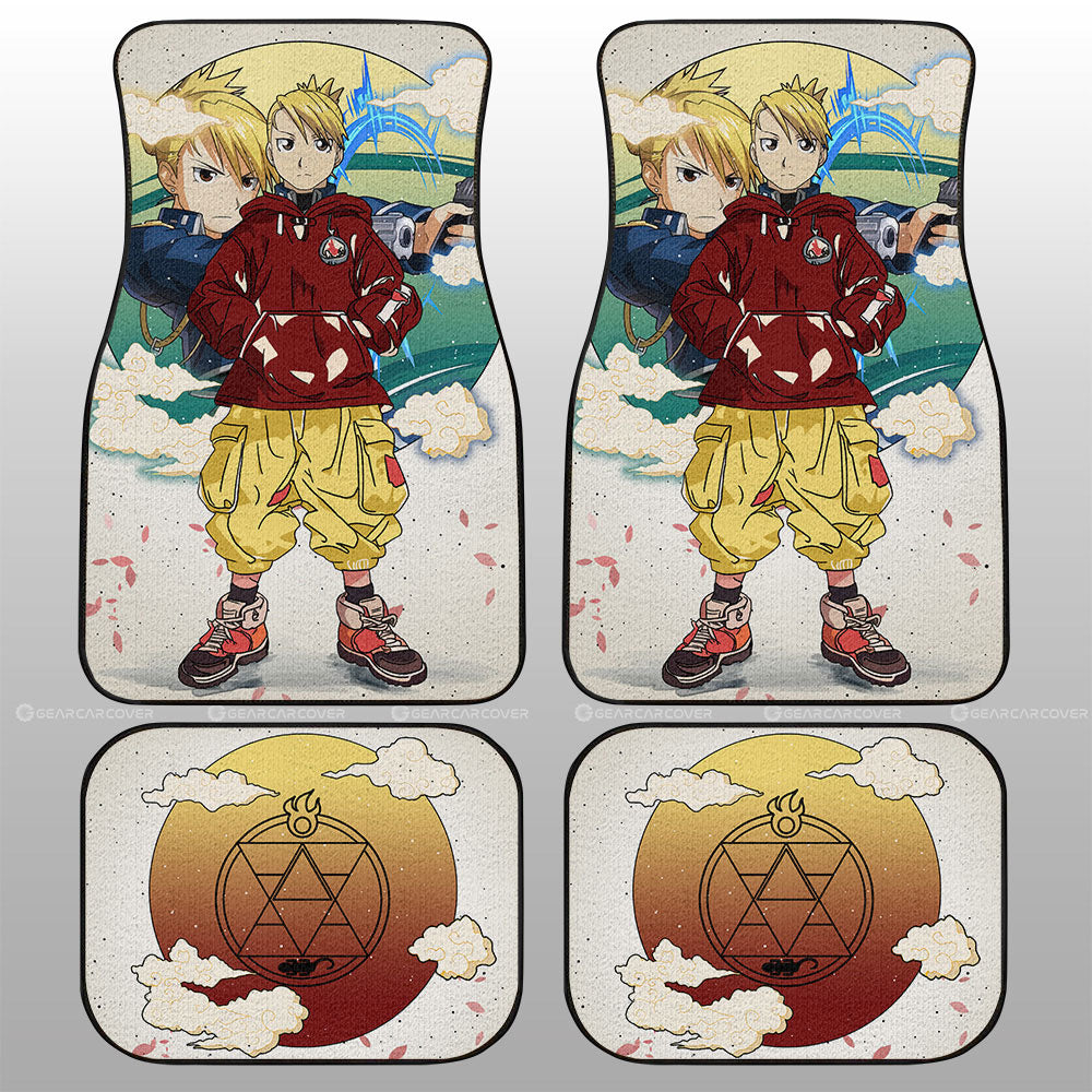 Riza Hawkeye Car Floor Mats Anime Collection - Gearcarcover - 1