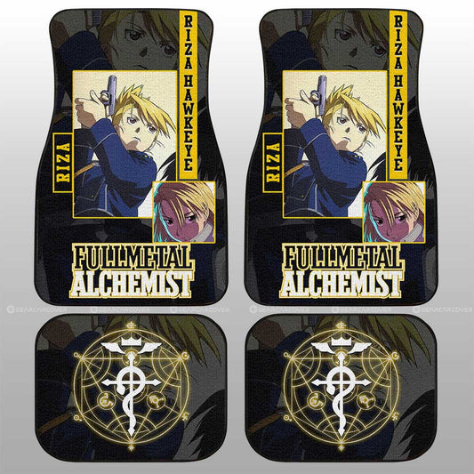 Riza Hawkeye Car Floor Mats Custom Fullmetal Alchemist Anime - Gearcarcover - 2
