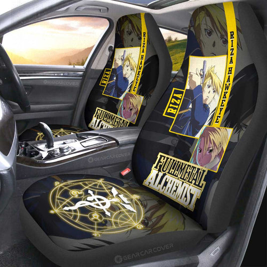 Riza Hawkeye Car Seat Covers Custom - Gearcarcover - 2