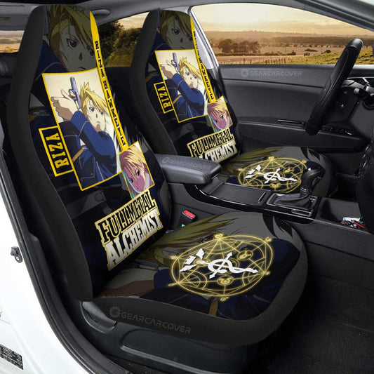 Riza Hawkeye Car Seat Covers Custom - Gearcarcover - 1