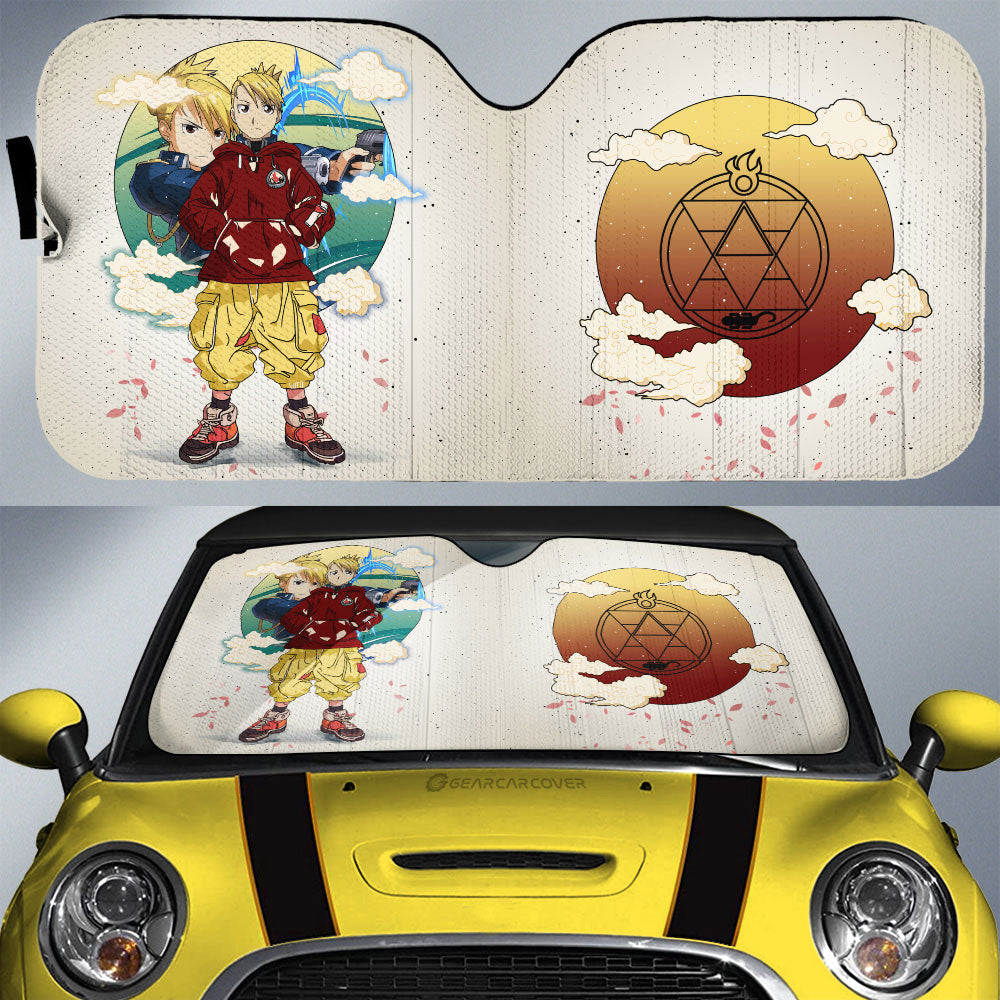 Riza Hawkeye Car Sunshade Anime Collection - Gearcarcover - 1