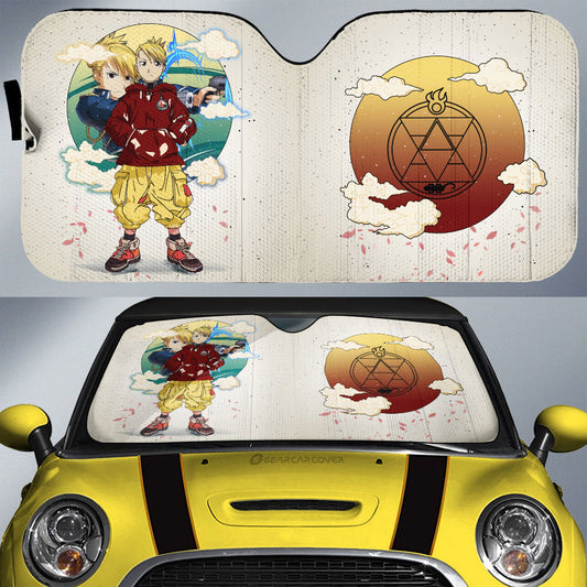Riza Hawkeye Car Sunshade Anime Collection - Gearcarcover - 1