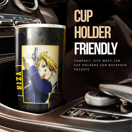 Riza Hawkeye Tumbler Cup Custom - Gearcarcover - 2