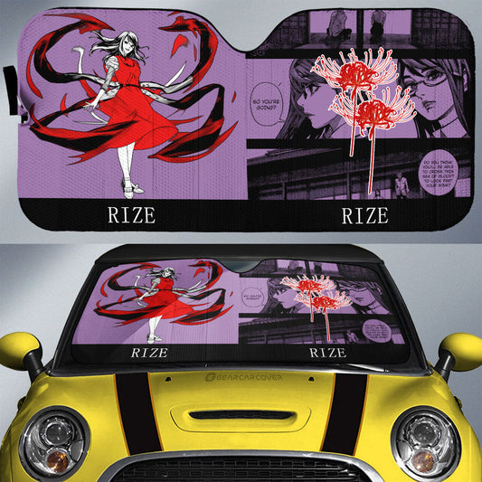Rize Kamishiro Car Sunshade Custom Car Interior Accessories - Gearcarcover - 1