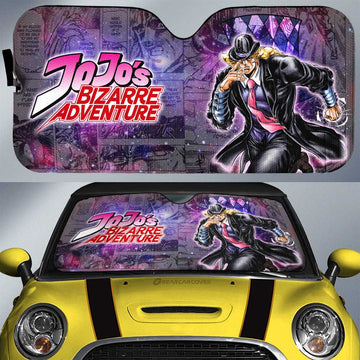 Robert E. O. Speedwagon Car Sunshade Custom JJBA Car Accessories - Gearcarcover - 1