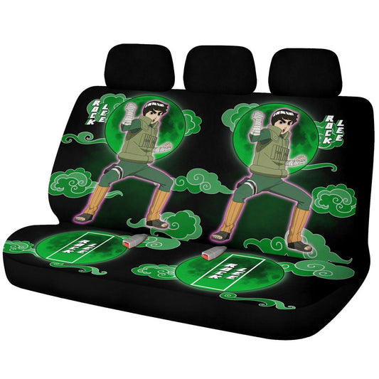 Rock Lee Car Back Seat Covers Custom Anime - Gearcarcover - 1