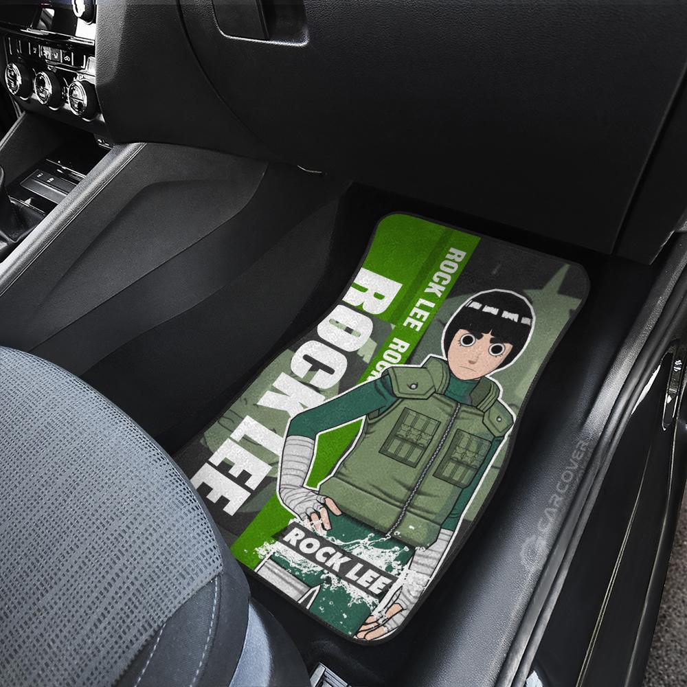 Rock Lee Car Floor Mats Custom Anime Car Accessories For Fan - Gearcarcover - 4