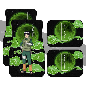 Rock Lee Car Floor Mats Custom Anime Car Interior Accessories - Gearcarcover - 1