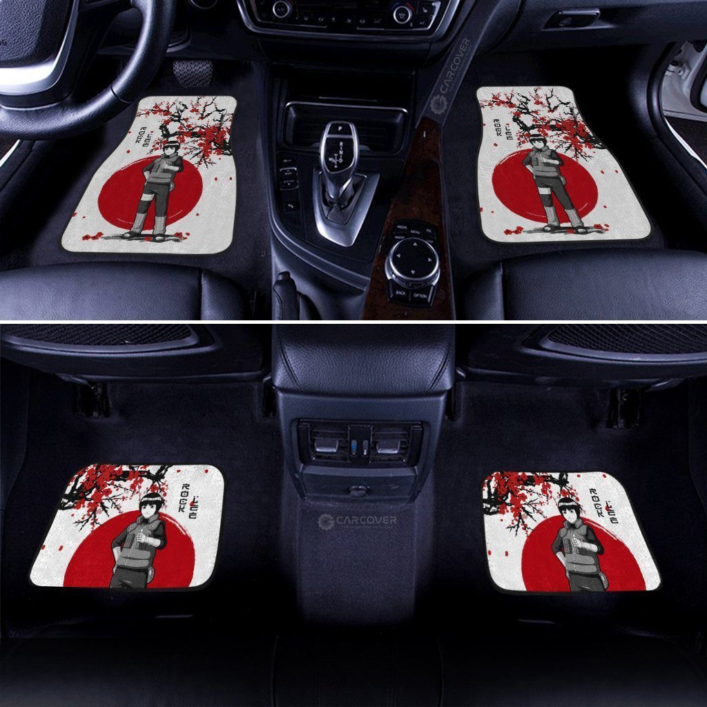 Rock Lee Car Floor Mats Custom Japan Style Anime Car Interior Accessories - Gearcarcover - 2