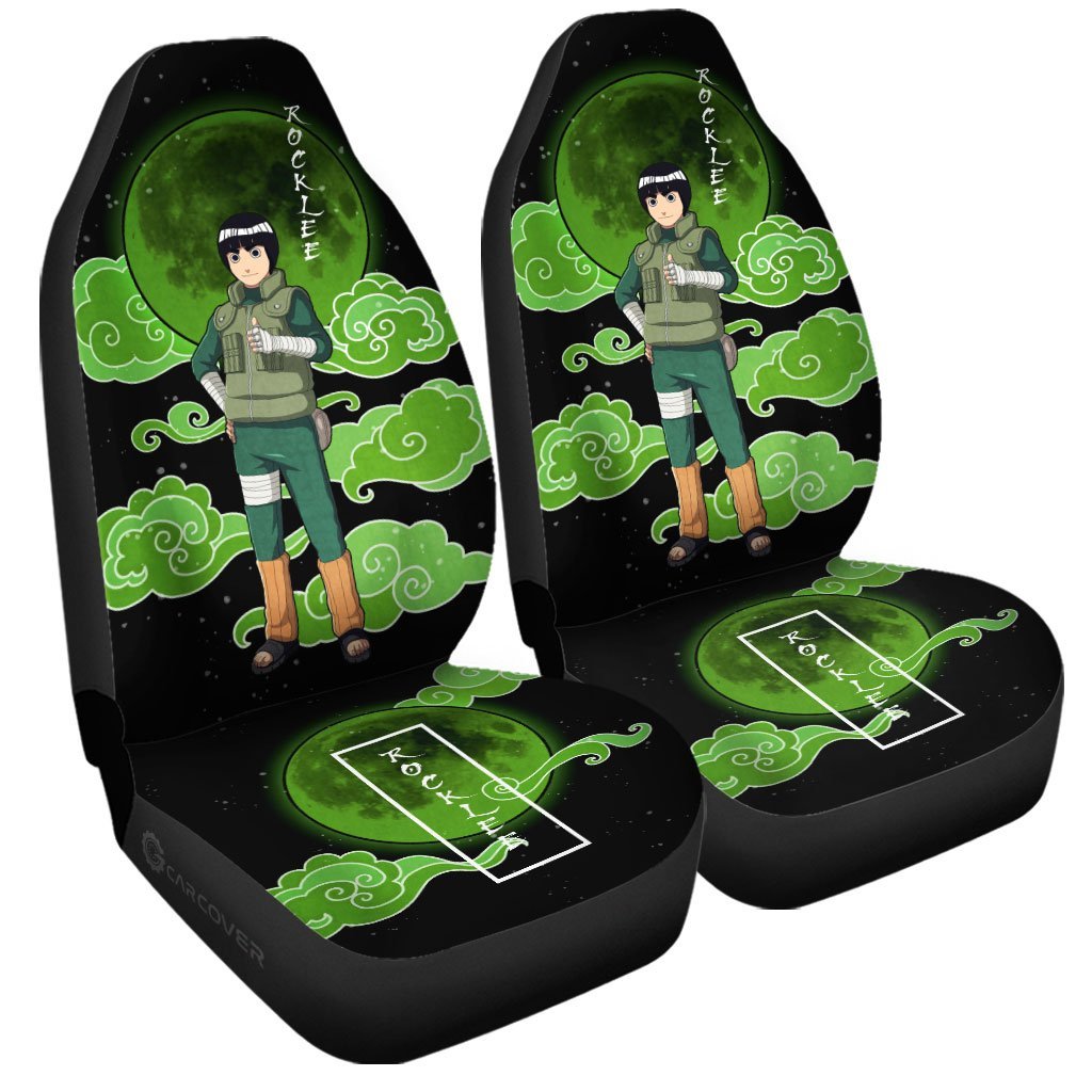 Rock Lee Car Seat Covers Custom Anime Car Accessories - Gearcarcover - 3