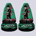 Rock Lee Car Seat Covers Custom Anime Car Accessories Manga Color Style - Gearcarcover - 4