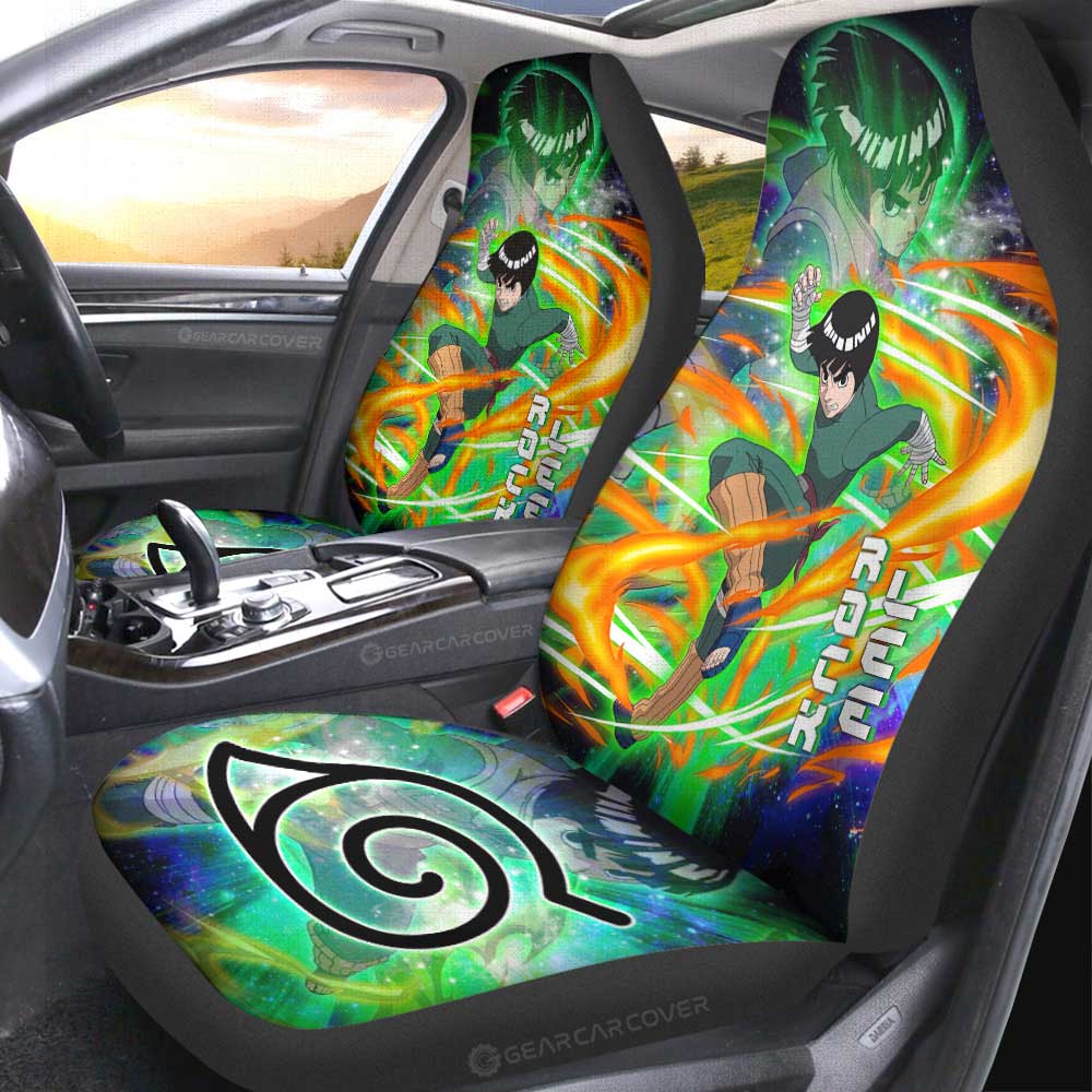 Rock Lee Car Seat Covers Custom Characters Anime Car Accessories - Gearcarcover - 1