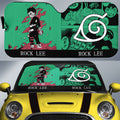 Rock Lee Car Sunshade Custom Anime Car Accessories Manga Color Style - Gearcarcover - 1