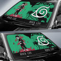 Rock Lee Car Sunshade Custom Car Accessories Manga Color Style - Gearcarcover - 2