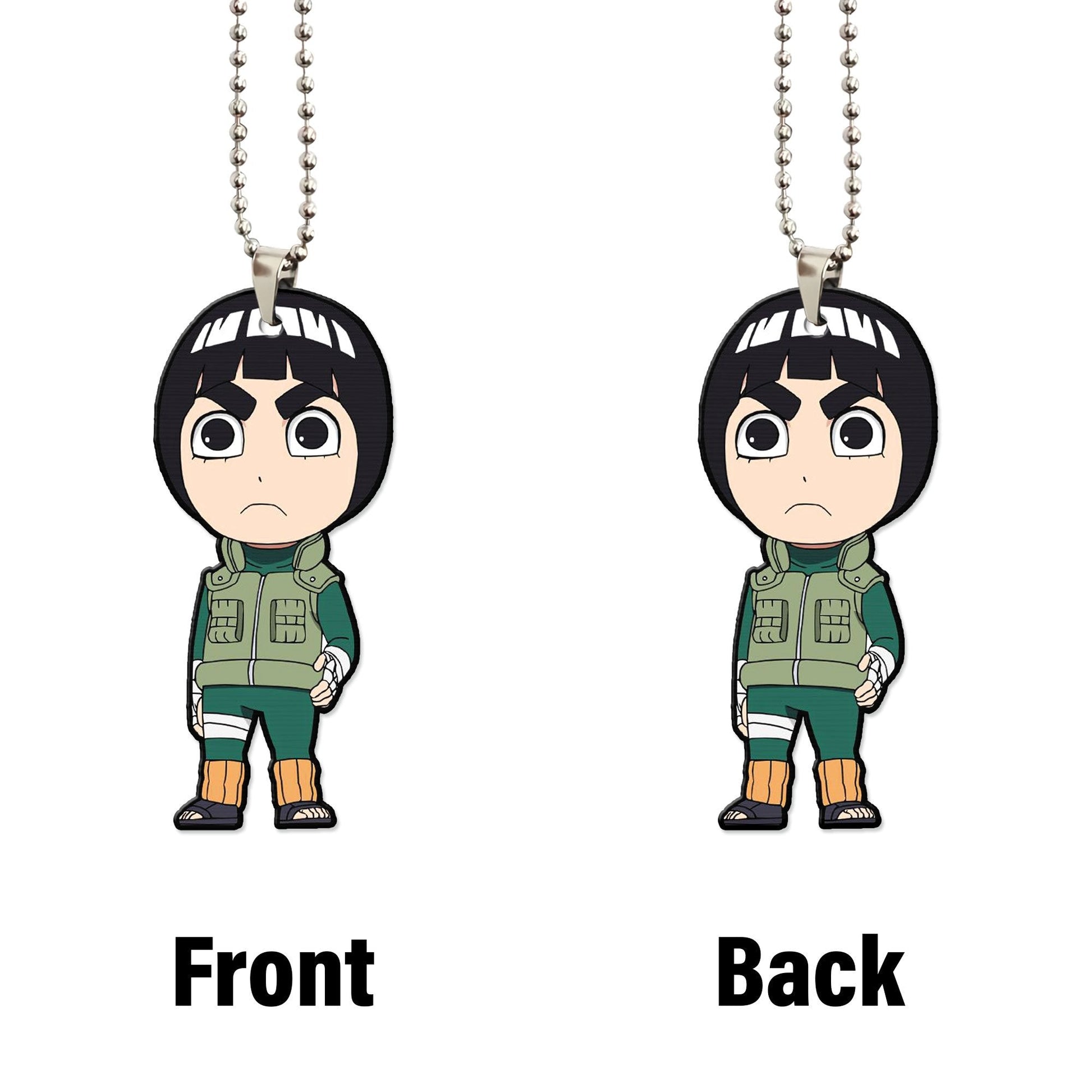 Rock Lee Ornament Custom Anime Car Accessories Christmas Decorations - Gearcarcover - 4