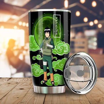 Rock Lee Tumbler Cup Custom Anime Car Interior Accessories - Gearcarcover - 1