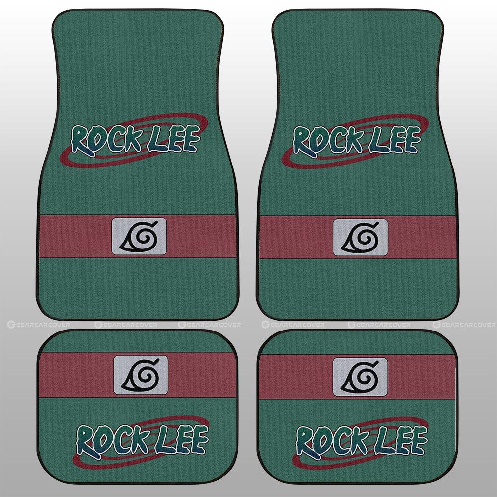 Rock Lee Uniform Car Floor Mats Custom Anime Car Interior Accessories - Gearcarcover - 2