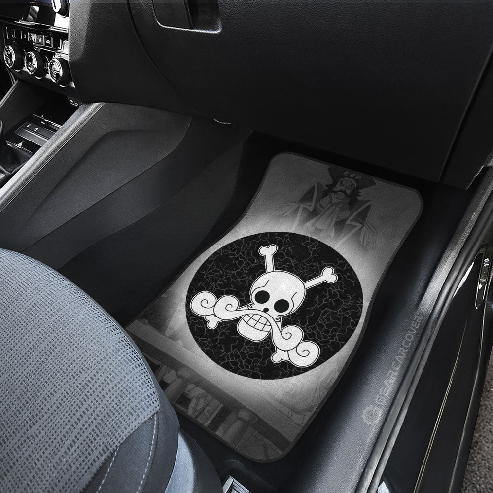 Roger Pirates Flag Car Floor Mats Custom Car Accessories - Gearcarcover - 4