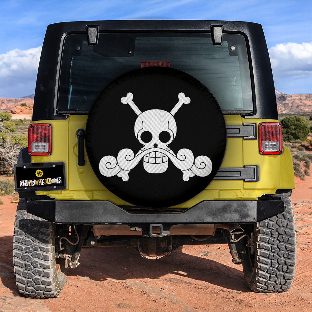 Roger Pirates Flag Spare Tire Covers Custom Car Accessories - Gearcarcover - 3