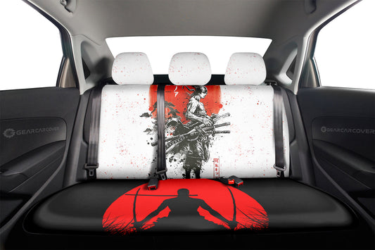 Roronoa Zoro Car Back Seat Covers Custom One Piece Anime Car Accessories - Gearcarcover - 2