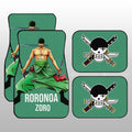 Roronoa Zoro Car Floor Mats Custom Car Accessories For Fans - Gearcarcover - 1