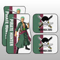 Roronoa Zoro Car Floor Mats Custom Car Accessories For Fans - Gearcarcover - 1