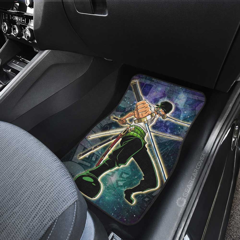 Roronoa Zoro Car Floor Mats Custom Car Accessories Manga Galaxy Style - Gearcarcover - 4