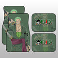 Roronoa Zoro Car Floor Mats Custom - Gearcarcover - 1