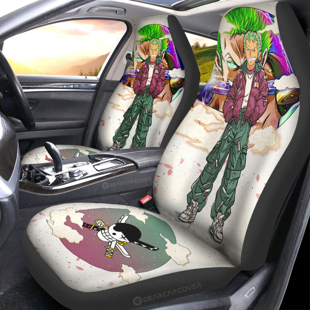 Roronoa Zoro Car Seat Covers Anime Collection - Gearcarcover - 1