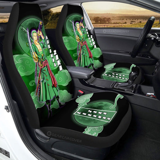 Roronoa Zoro Car Seat Covers Custom Car Accessories For Fans - Gearcarcover - 1