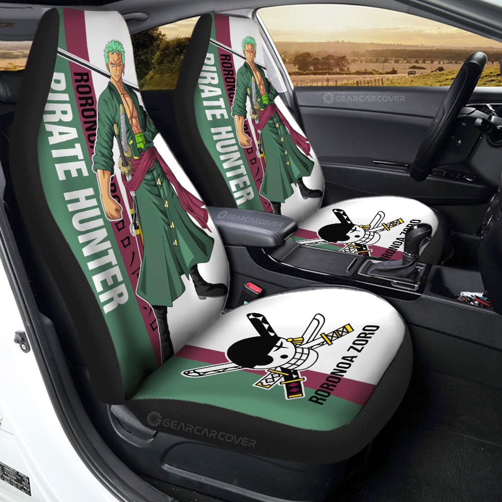 Roronoa Zoro Car Seat Covers Custom Car Accessories For Fans - Gearcarcover - 1