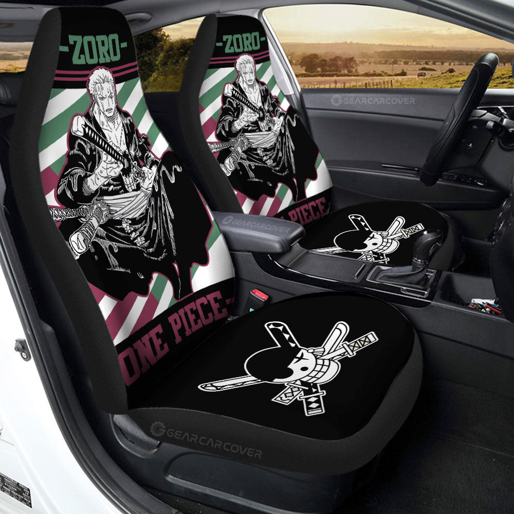 Roronoa Zoro Car Seat Covers Custom Car Accessories - Gearcarcover - 3