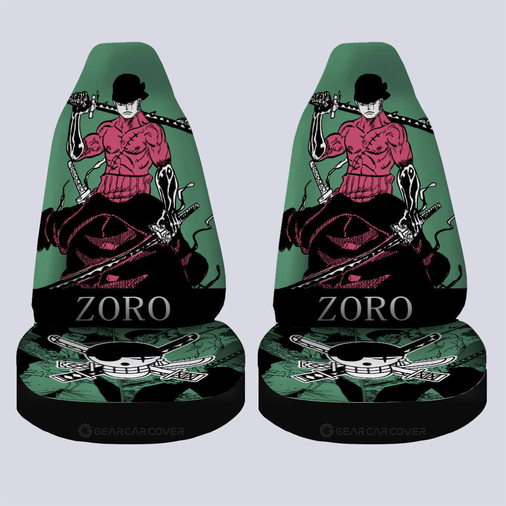 Roronoa Zoro Car Seat Covers Custom Car Accessories - Gearcarcover - 4