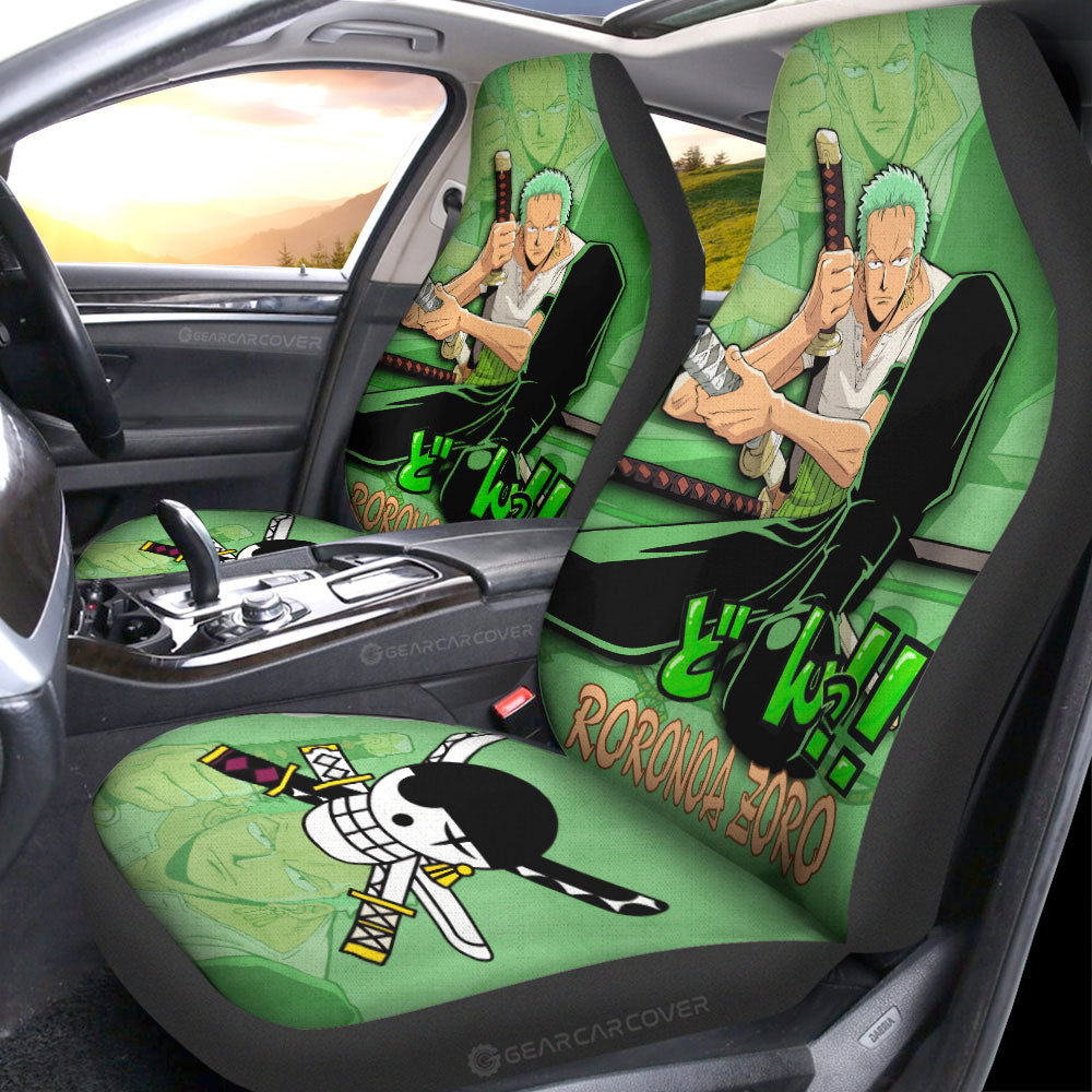 Roronoa Zoro Car Seat Covers Custom Car Accessories - Gearcarcover - 2