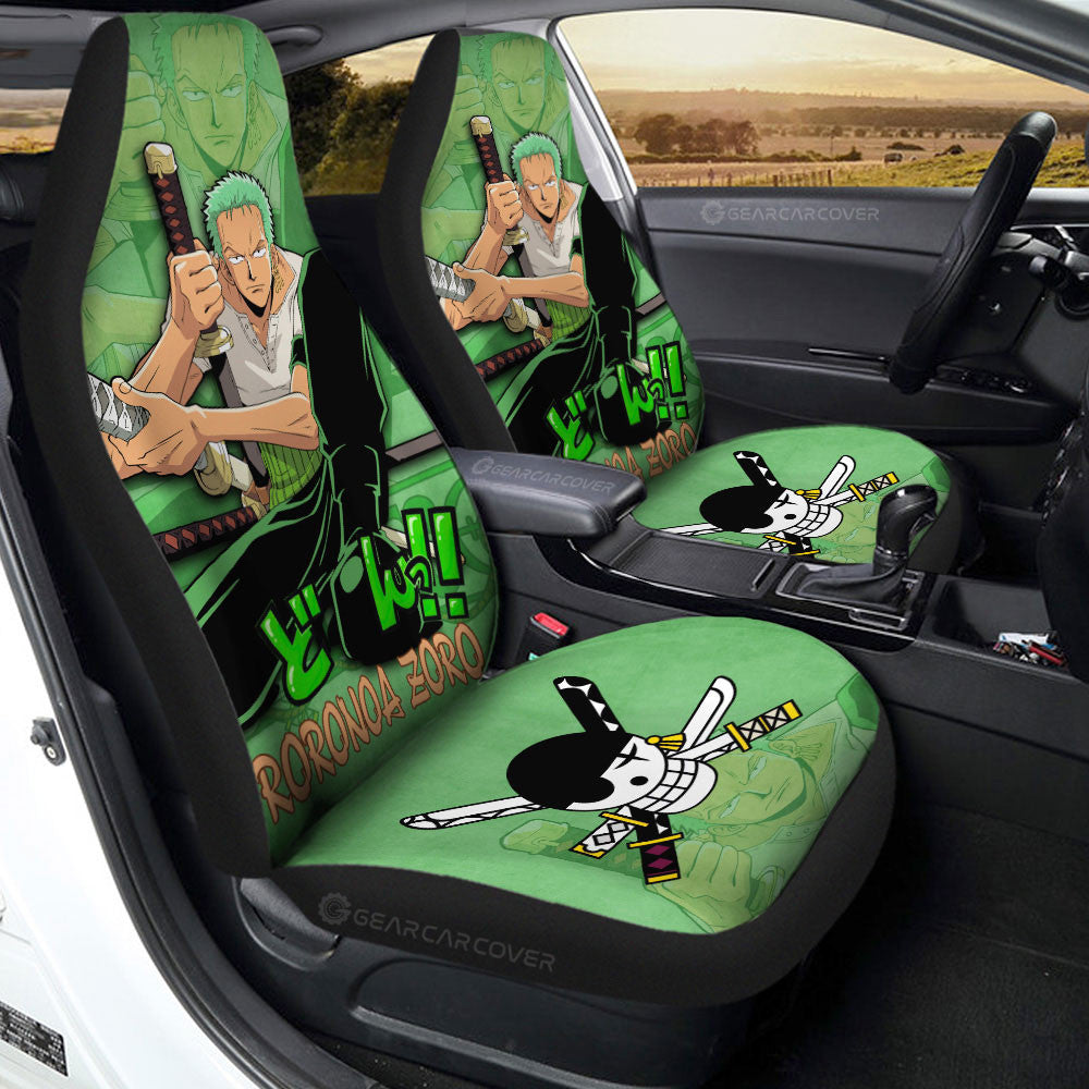 Roronoa Zoro Car Seat Covers Custom Car Accessories - Gearcarcover - 1