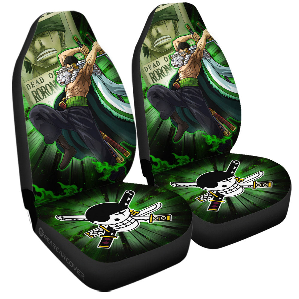 Roronoa Zoro Car Seat Covers Custom Car Interior Accessories - Gearcarcover - 3