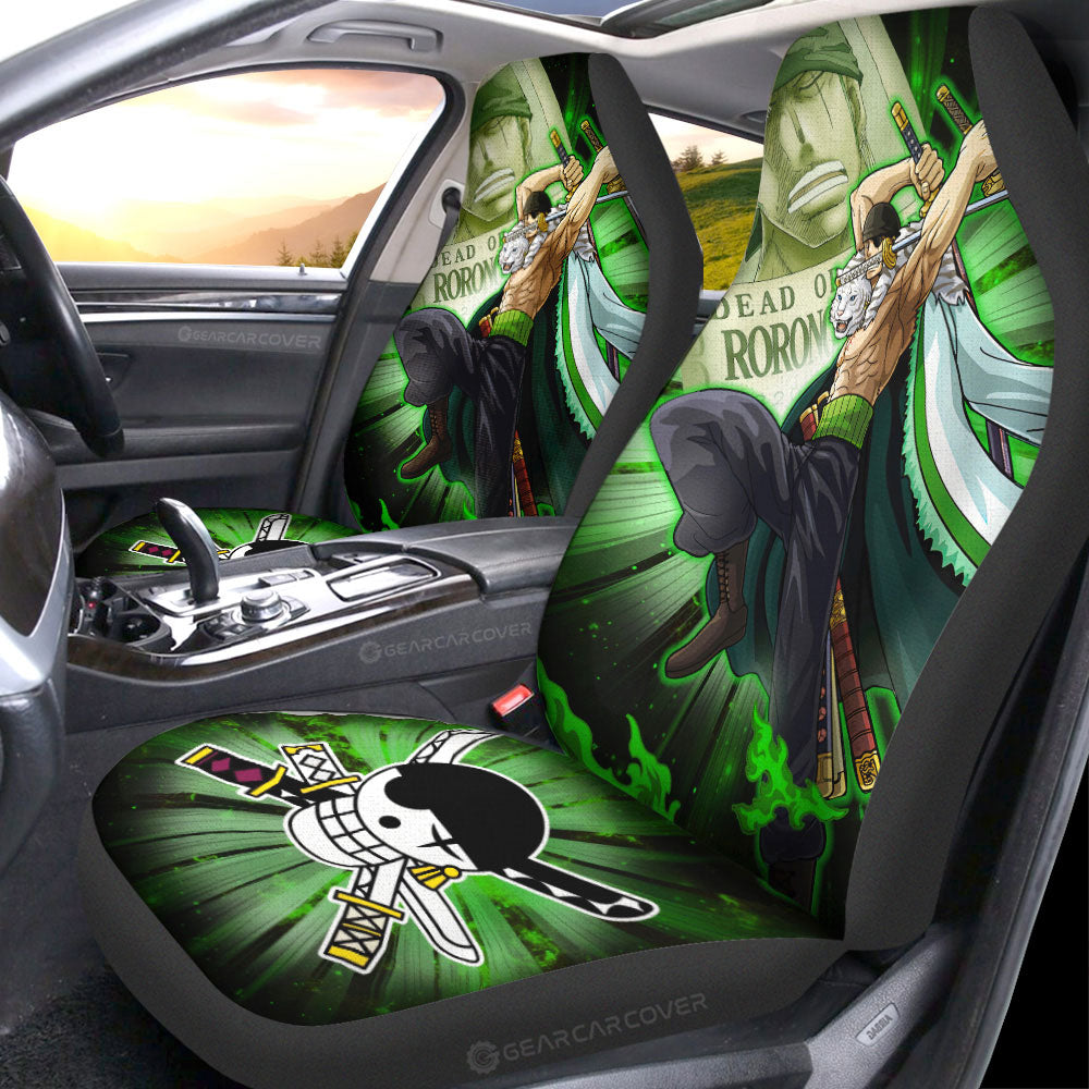 Roronoa Zoro Car Seat Covers Custom Car Interior Accessories - Gearcarcover - 1