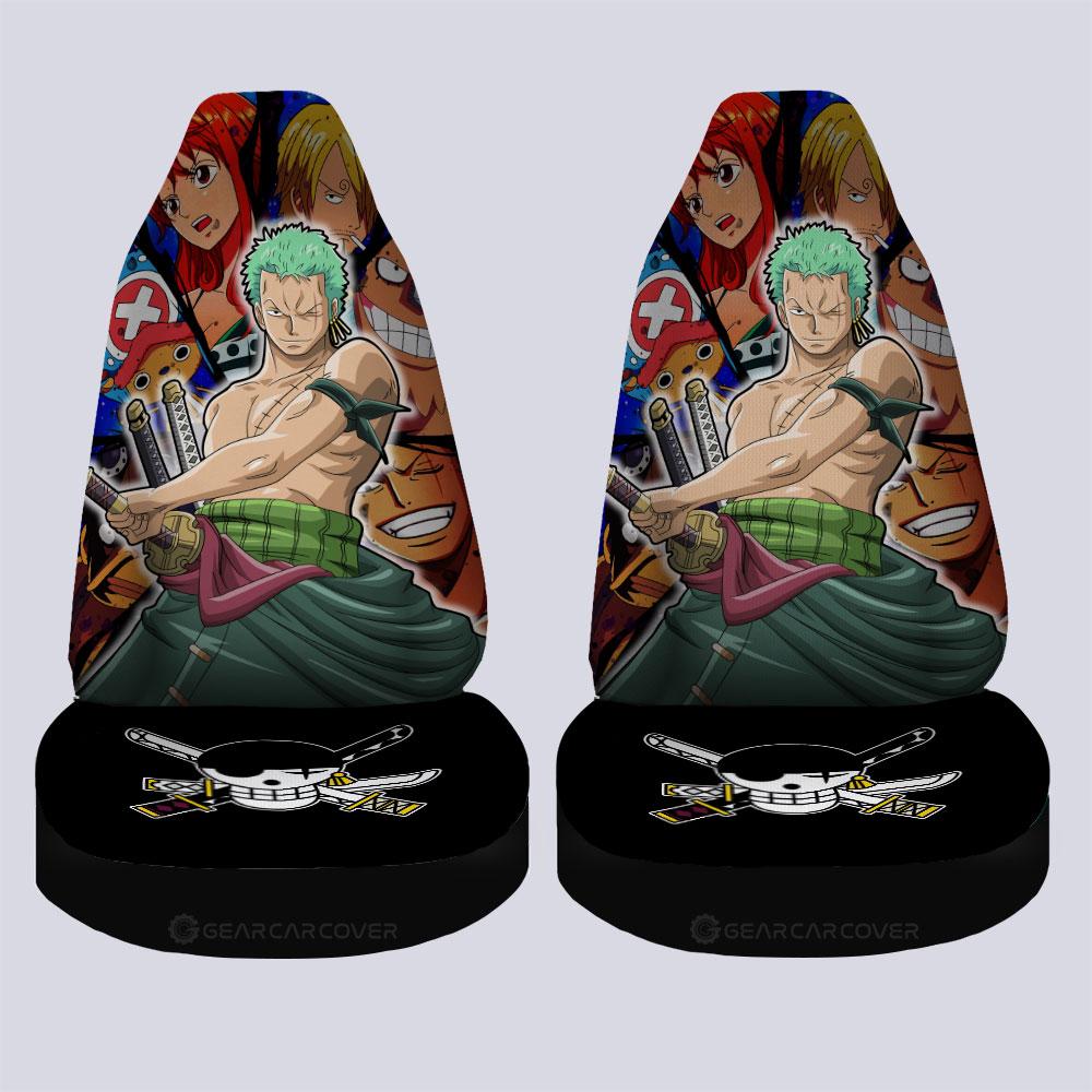 Roronoa Zoro Car Seat Covers Custom Car Interior Accessories - Gearcarcover - 4