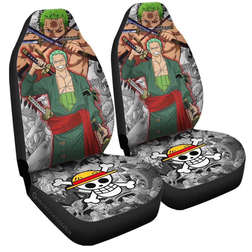 Roronoa Zoro Car Seat Covers Custom Car Interior Accessories - Gearcarcover - 3