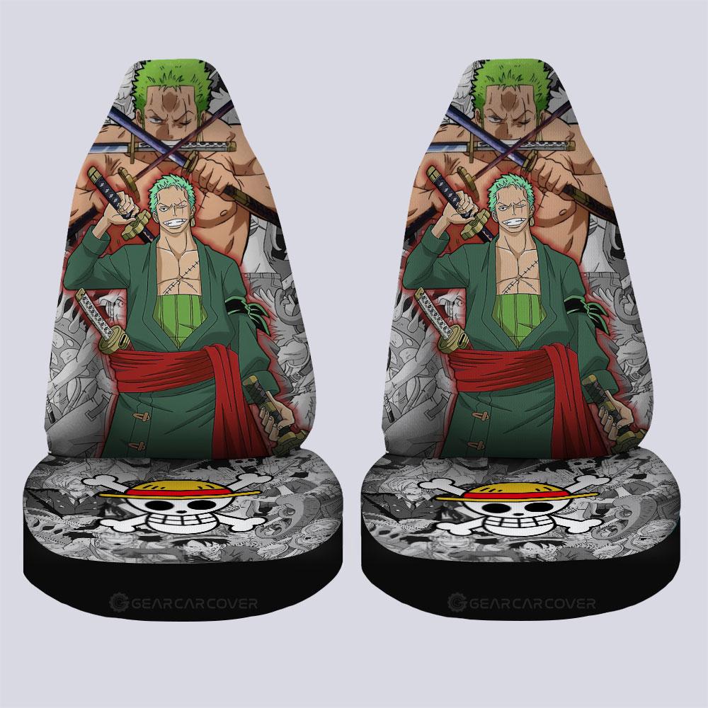 Roronoa Zoro Car Seat Covers Custom Car Interior Accessories - Gearcarcover - 4