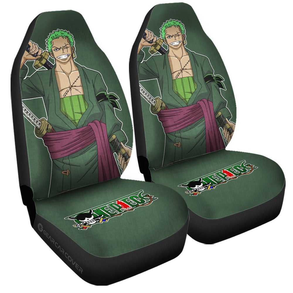 Roronoa Zoro Car Seat Covers Custom - Gearcarcover - 3